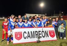Santa Bernardina se consagró campeón Sub-14 de la temporada 2026